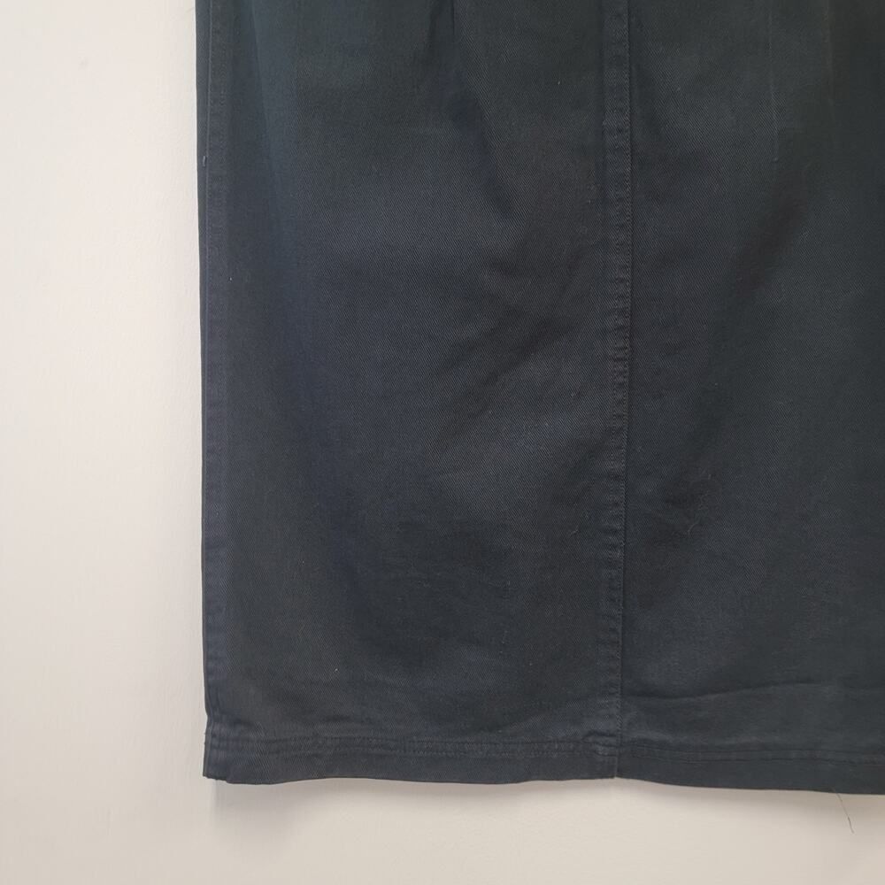 VTG Black Denim Skirt - Picture 4 of 16